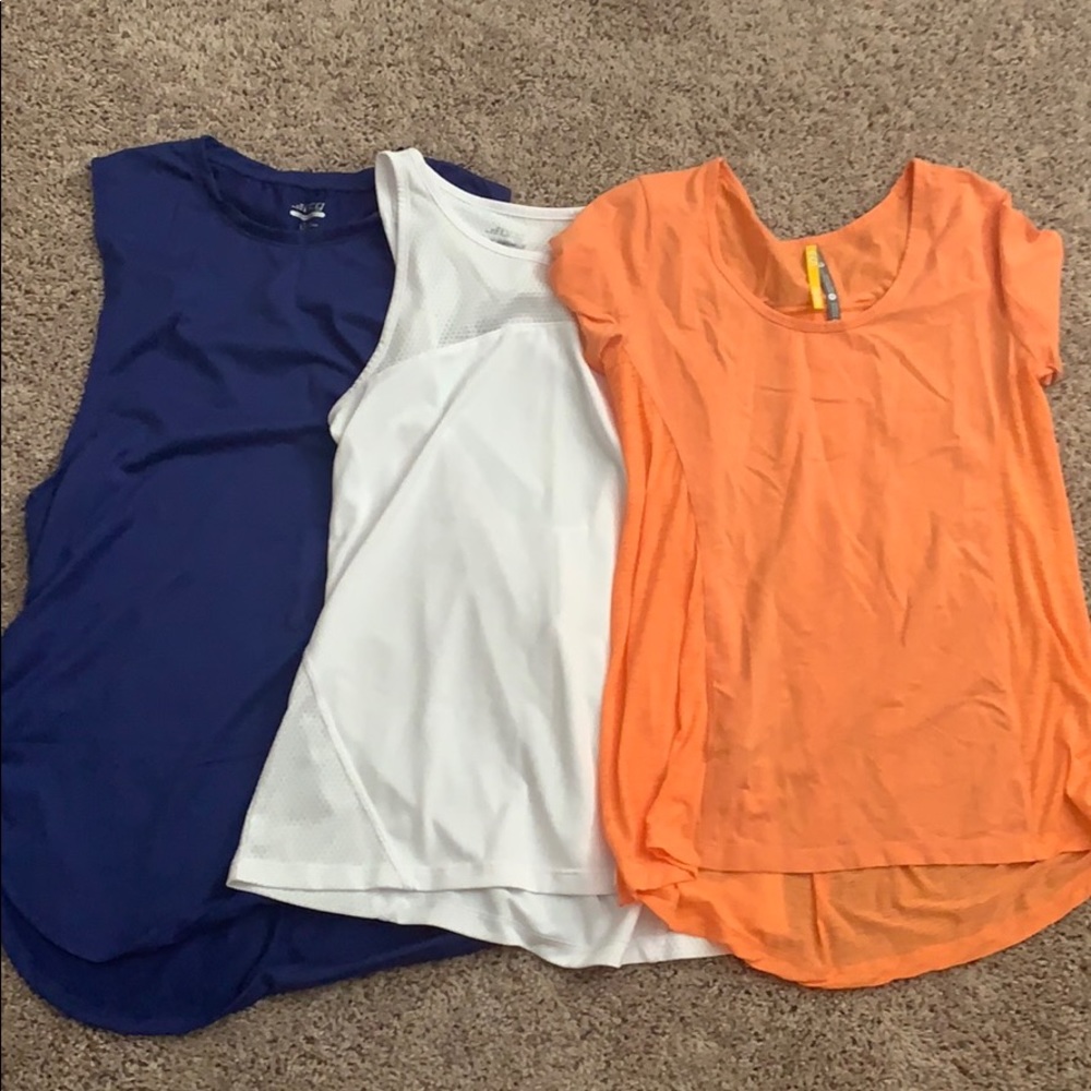 Bundle of 3 workout shirts!